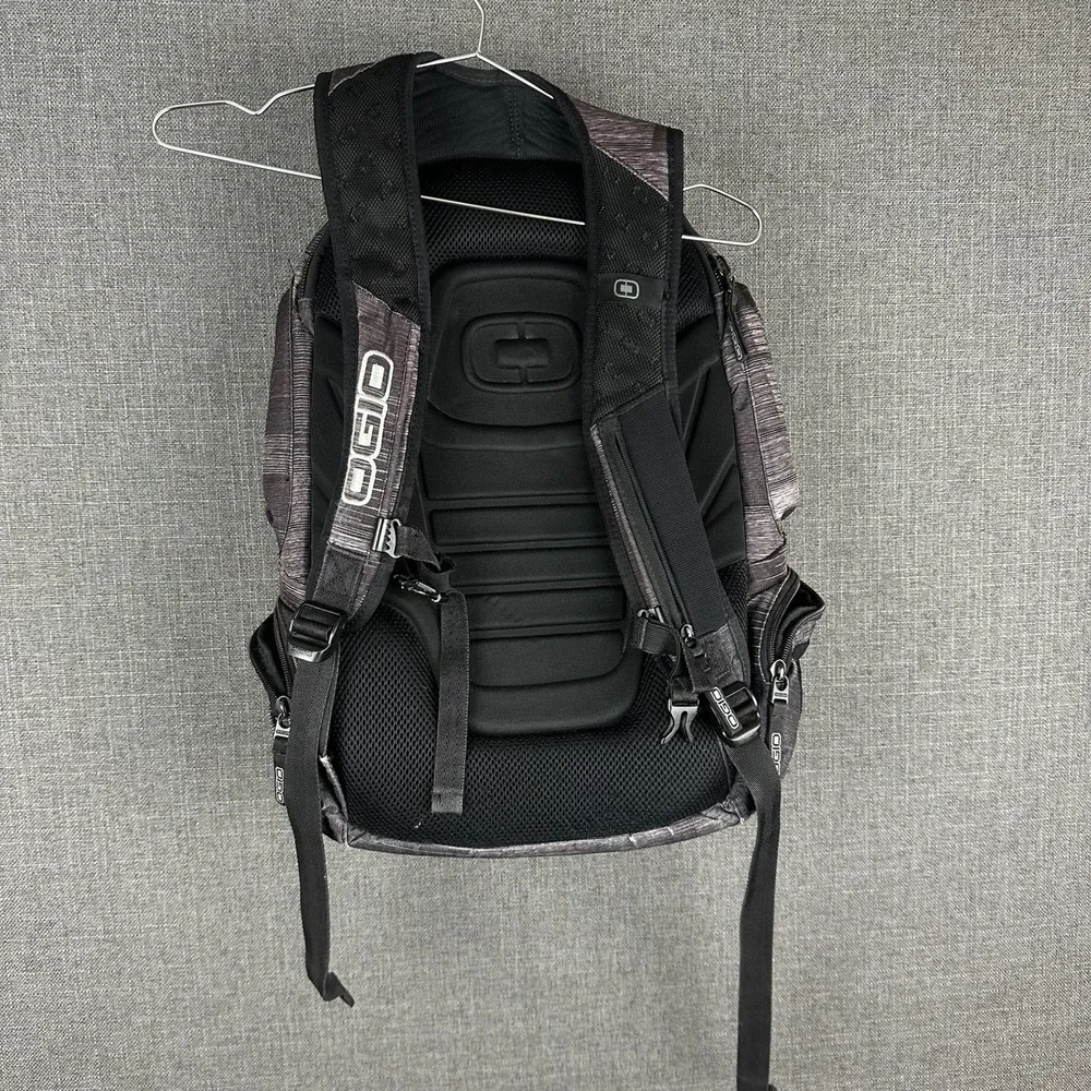 OGIO Squadron RSS Backpack Laptop Bag Travel Carry On School Gray Black